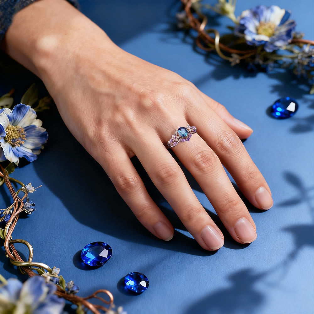 FREE Today: Gorgeous Flower Vine Ring - image 1