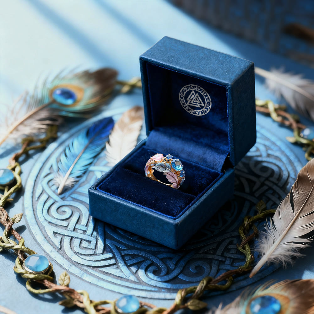 FREE Today: Colourful Feather Vine Ring - image 4