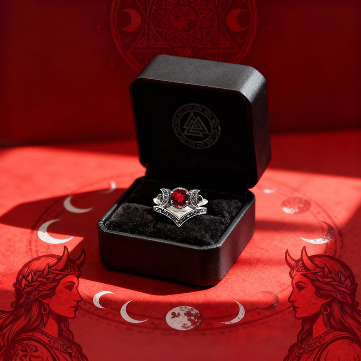 FREE Today: Triple Moon Godness Ring Set - image 9