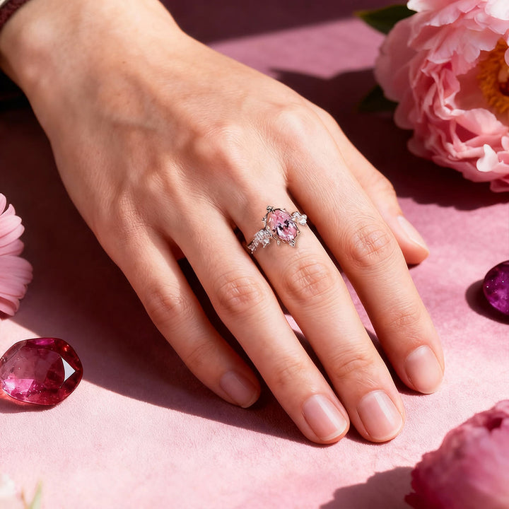 FREE Today: Bloom Flower Crystal Ring - image 1