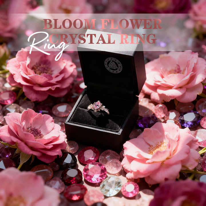 FREE Today: Bloom Flower Crystal Ring - image 2