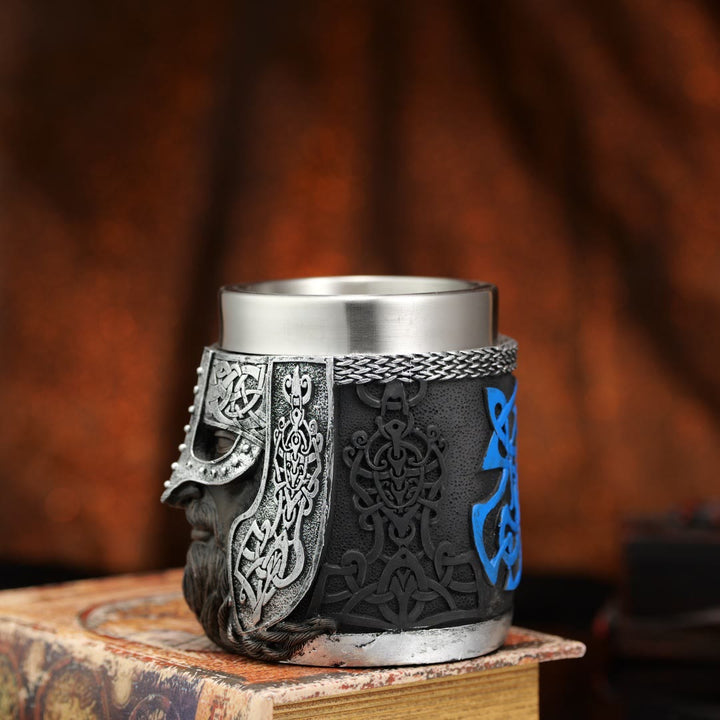 WorldNorse Viking Warrior-Encrusted Braided Mug - image 6