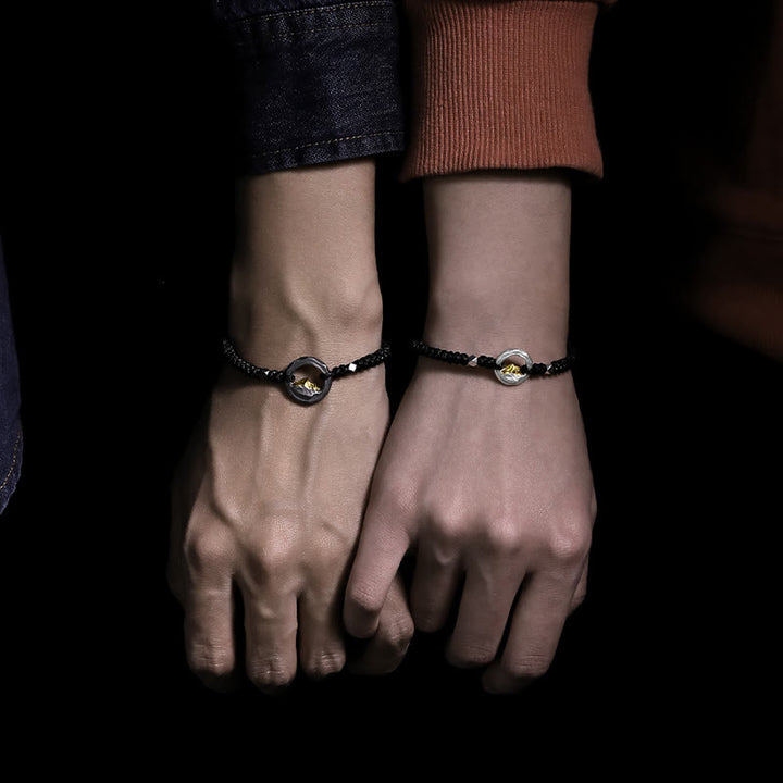 WorldNorse 999 Sterling Silver Artisan Braided Rope Contrast Bracelet - image 5