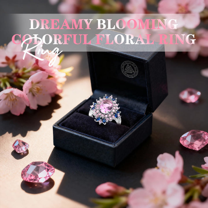 FREE Today: Dreamy Blooming Colorful Floral Ring - image 2