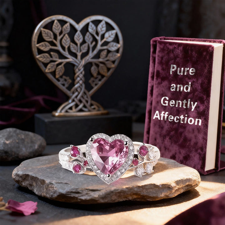 FREE Today: Roselight Heart Bloom Leaf Ring - image 3