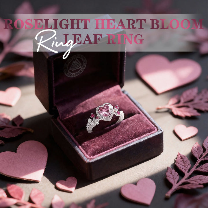 FREE Today: Roselight Heart Bloom Leaf Ring - image 2