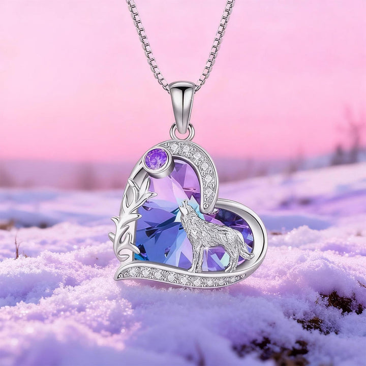 FREE Today: Save the Wolves - Heart Wolf Howl Protection Necklace - image 8