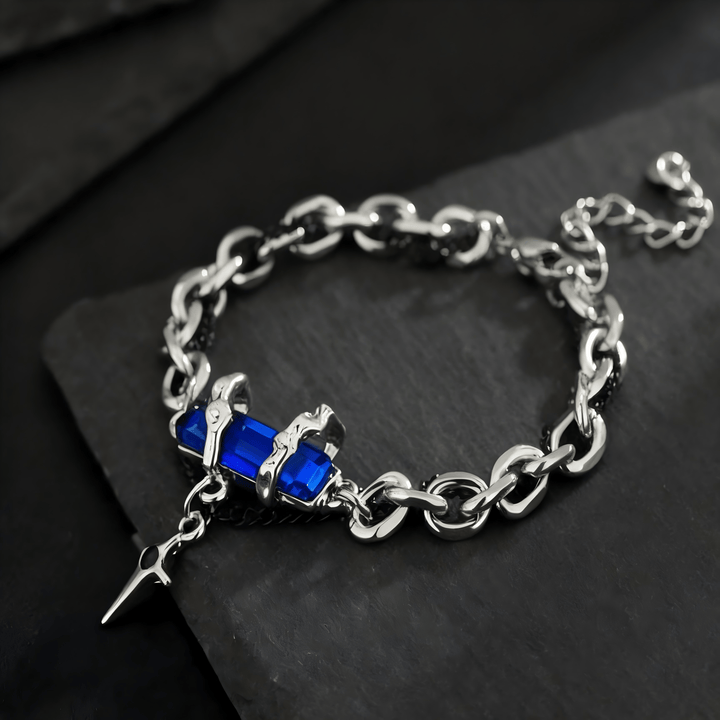 FREE Today: Metallic Link Gem Star Charm Bracelet - image 5