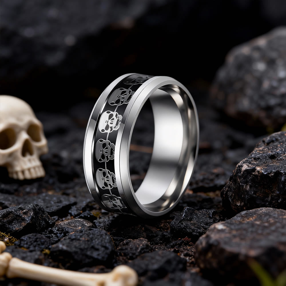 FREE Today: Gothic Stainless Steel Skull Head Ring - image 9