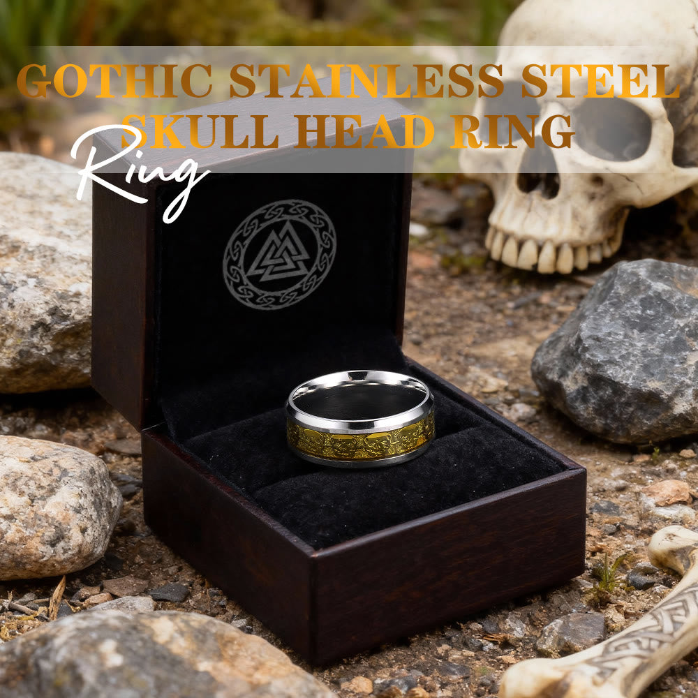 FREE Today: Gothic Stainless Steel Skull Head Ring - image 2