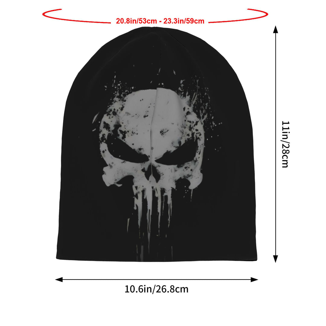 WorldNorse Distressed Skull Tribal Beanie - image 16