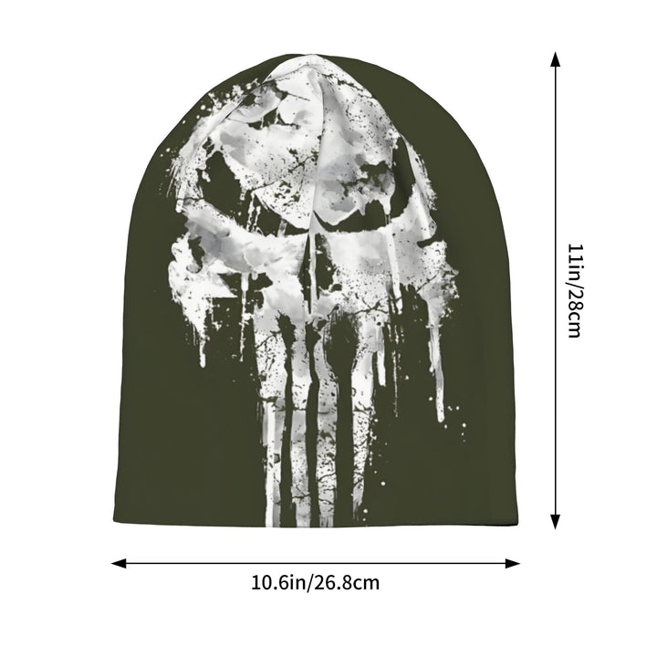 WorldNorse Distressed Skull Tribal Beanie - image 11