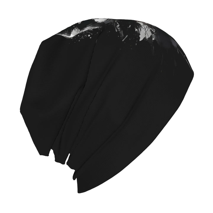 WorldNorse Watercolor Wolf Splatter Ink Beanie - image 3