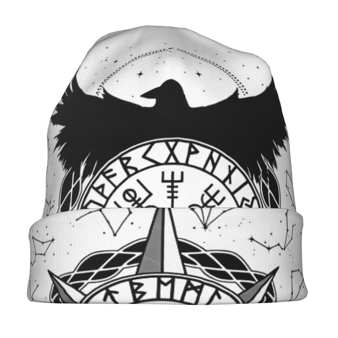 WorldNorse Vegvisir Raven Constellation Beanie - image 1