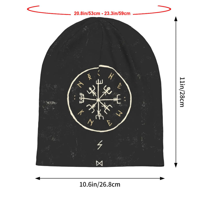 WorldNorse Weathered Vegvisir Rune Beanie - image 5