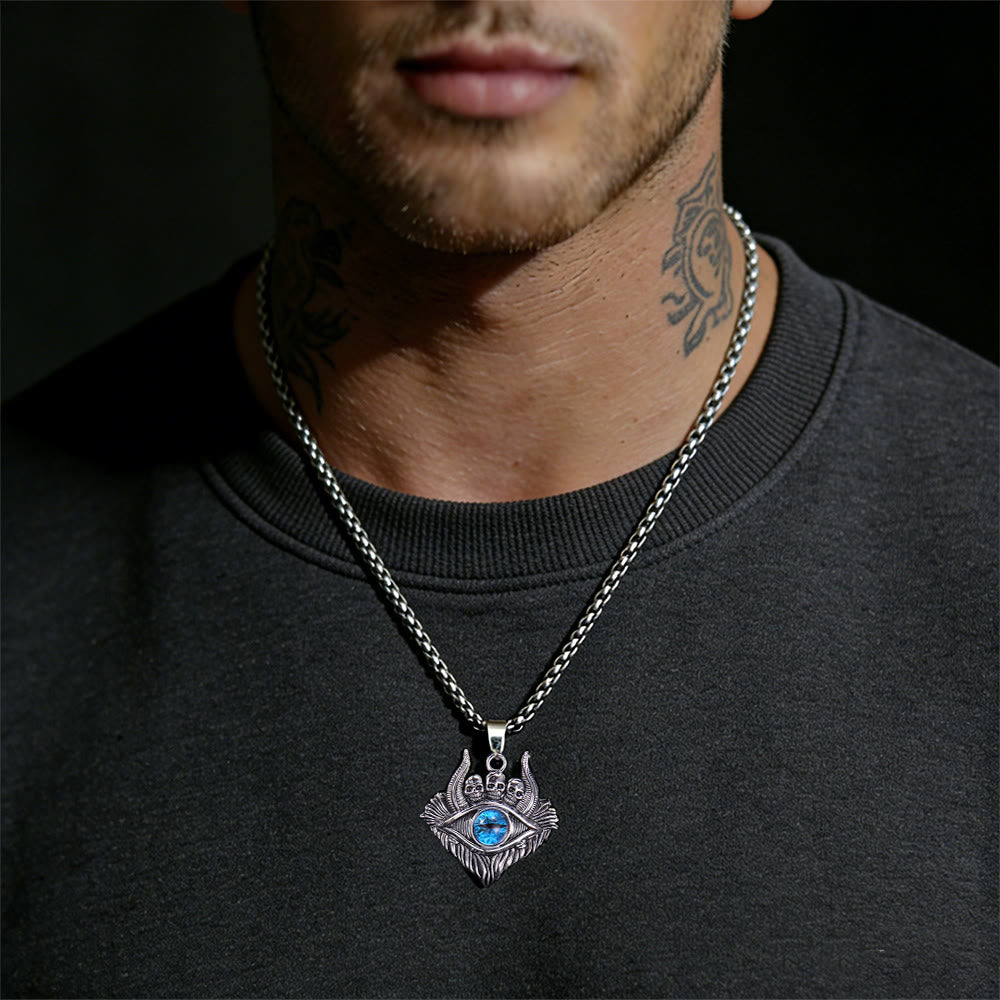 FREE Today: Eldritch Gaze Eye Skull Necklace - image 9