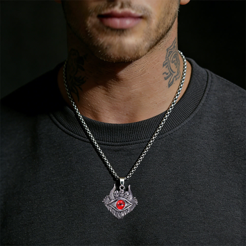 FREE Today: Eldritch Gaze Eye Skull Necklace - image 10