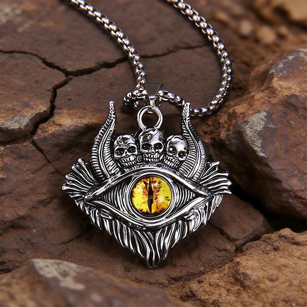 FREE Today: Eldritch Gaze Eye Skull Necklace - image 7