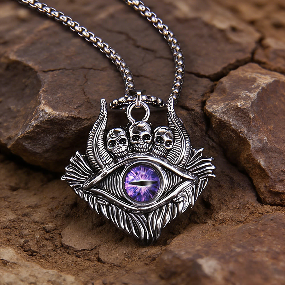 FREE Today: Eldritch Gaze Eye Skull Necklace - image 5