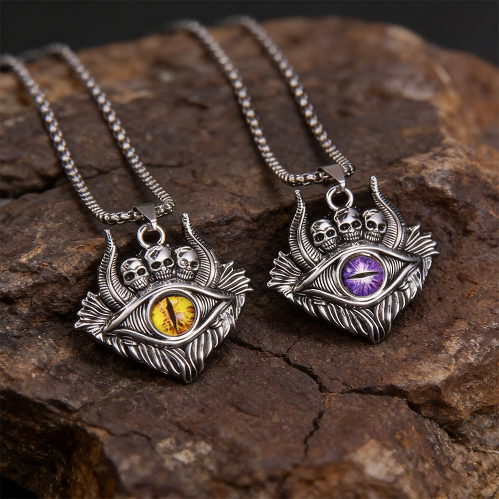 FREE Today: Eldritch Gaze Eye Skull Necklace - image 8