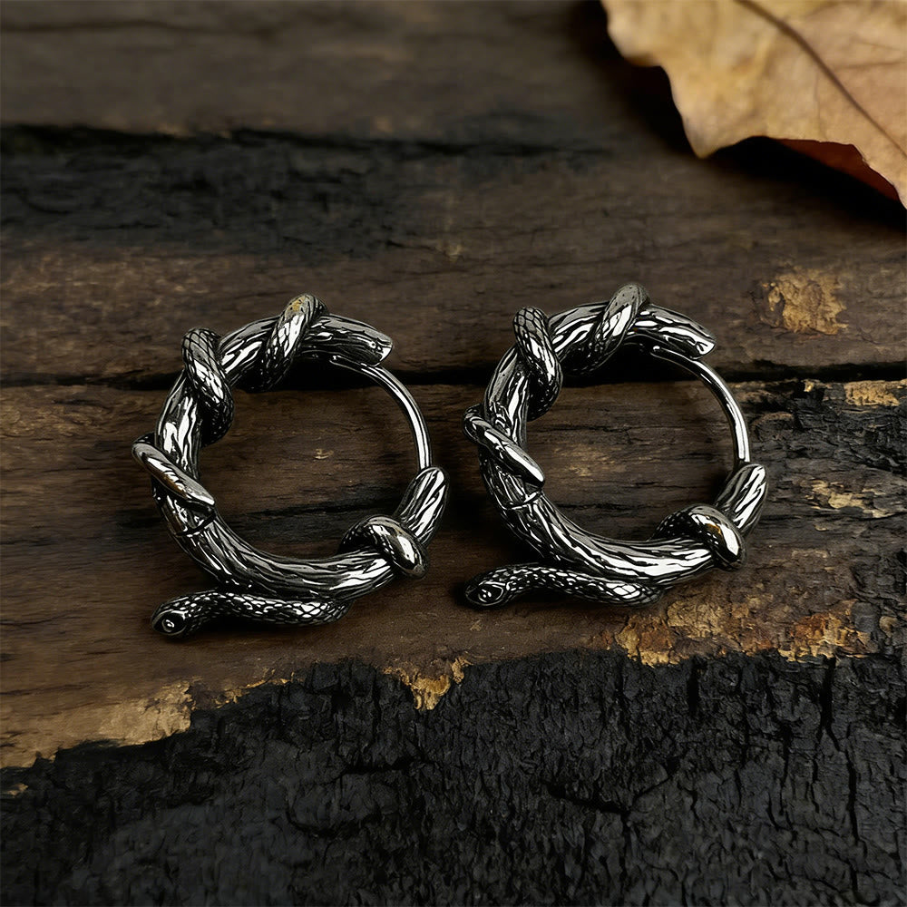 FREE Today: Coiled Serpent Twisted Earrings - image 3