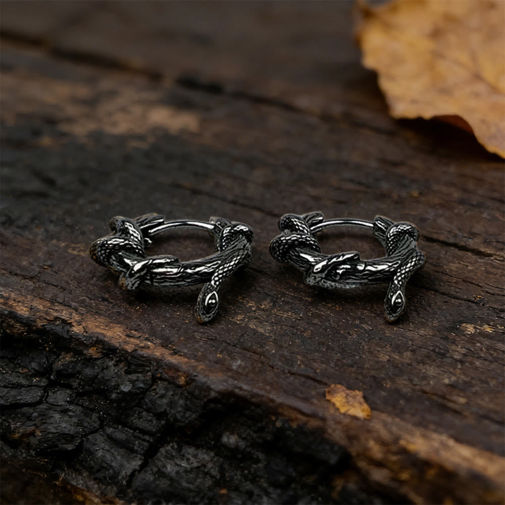 FREE Today: Coiled Serpent Twisted Earrings - image 4