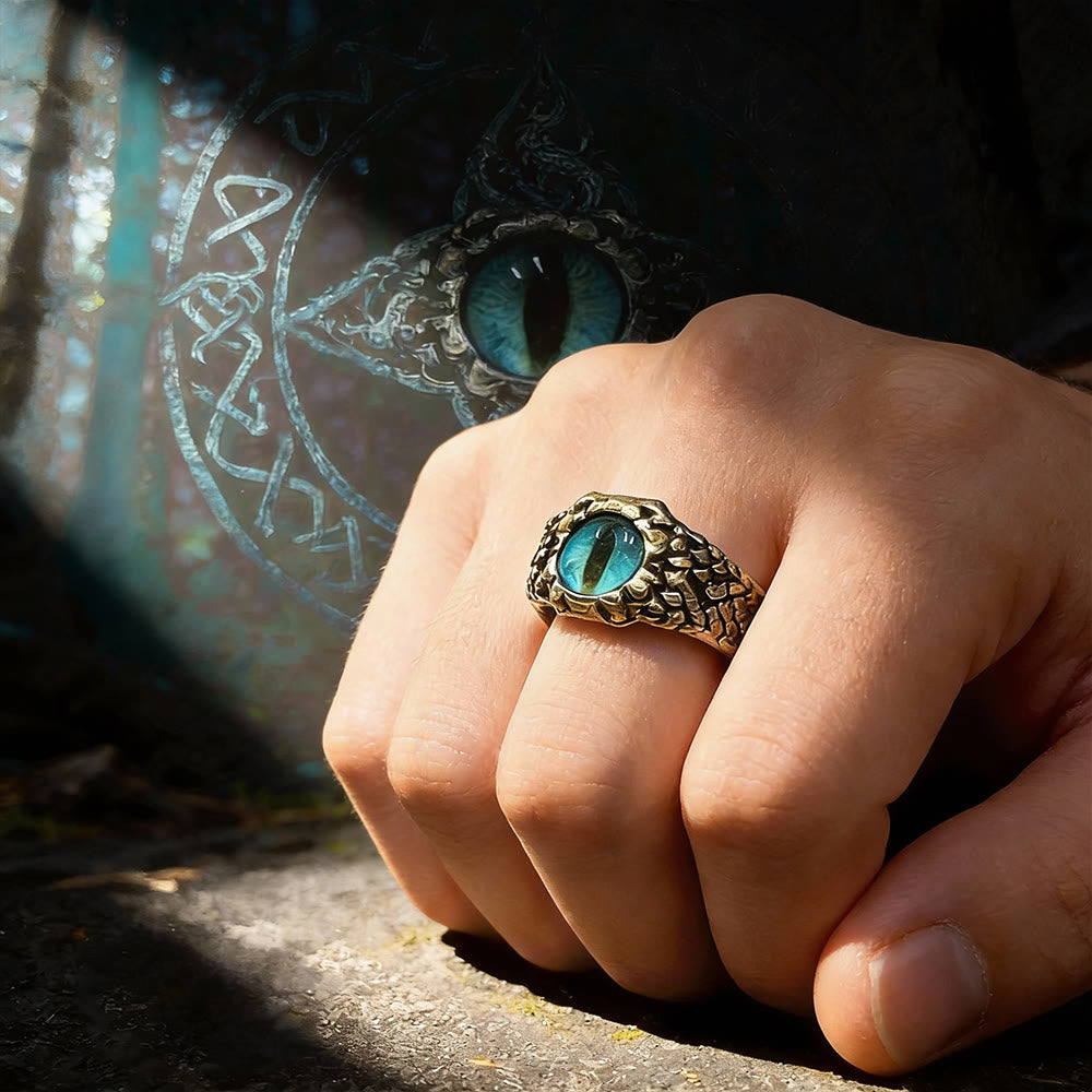 FREE Today: Blazing Dragon Eye Scales Adjustable Ring - image 6