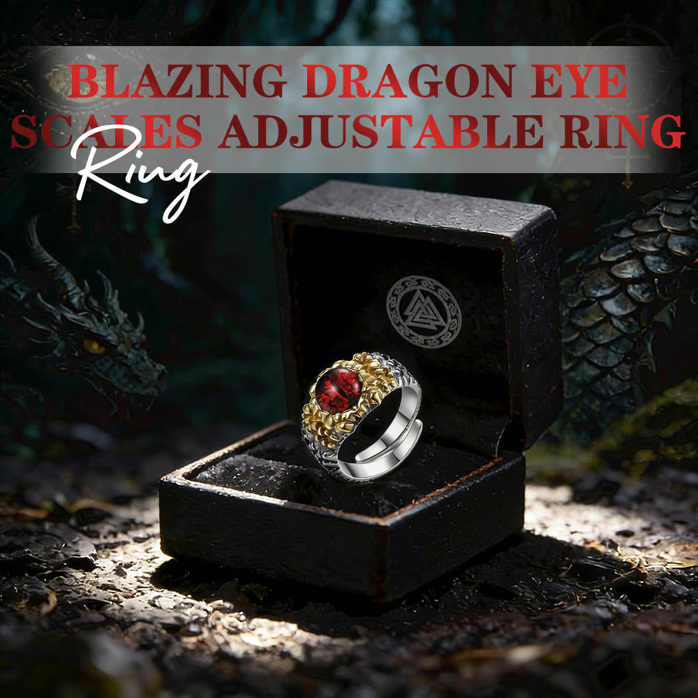FREE Today: Blazing Dragon Eye Scales Adjustable Ring - image 2