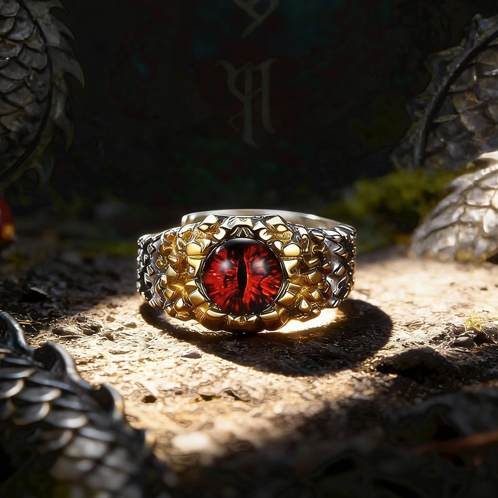 FREE Today: Blazing Dragon Eye Scales Adjustable Ring - image 4
