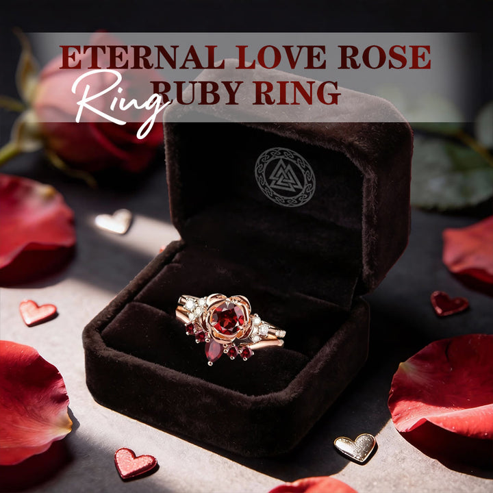 FREE Today: Eternal Love Rose Ruby Ring - image 2