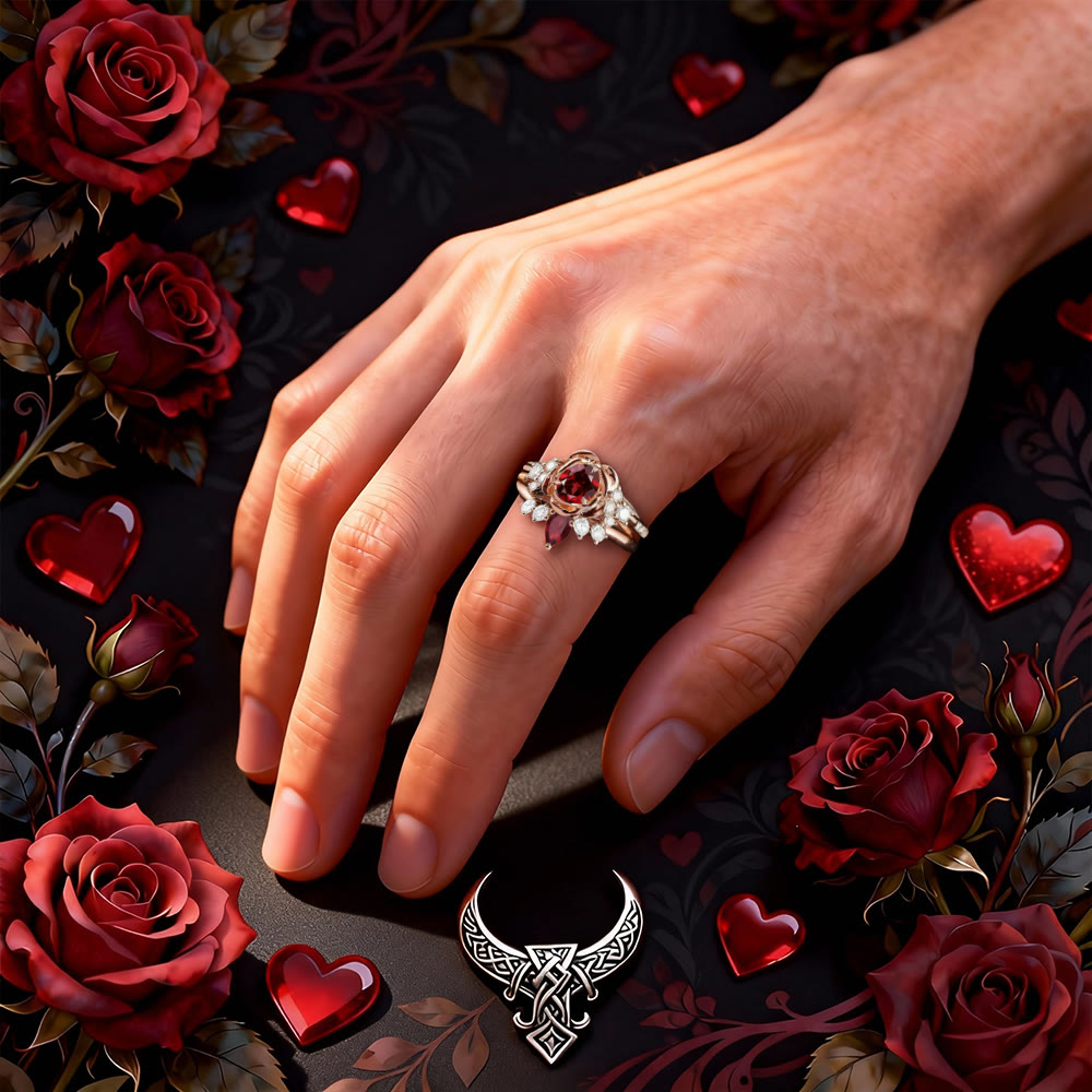 FREE Today: Eternal Love Rose Ruby Ring - image 6