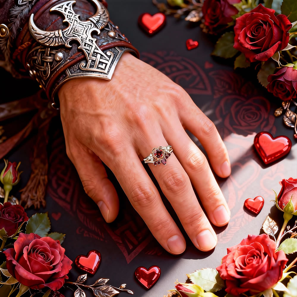 FREE Today: Eternal Love Rose Ruby Ring - image 1
