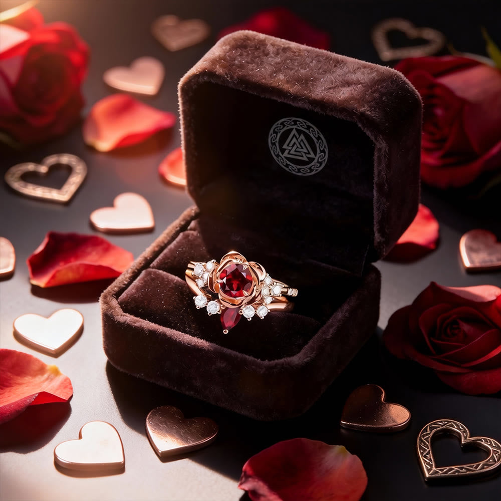 FREE Today: Eternal Love Rose Ruby Ring - image 8