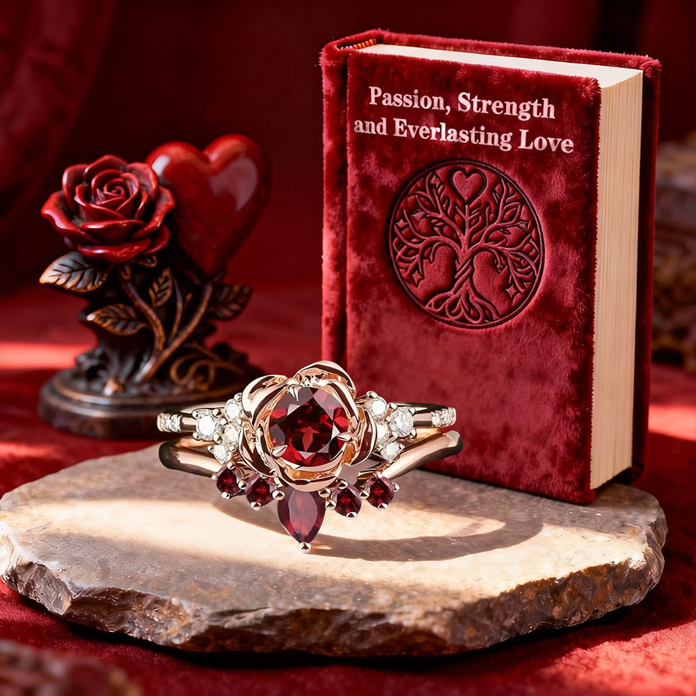 FREE Today: Eternal Love Rose Ruby Ring - image 3