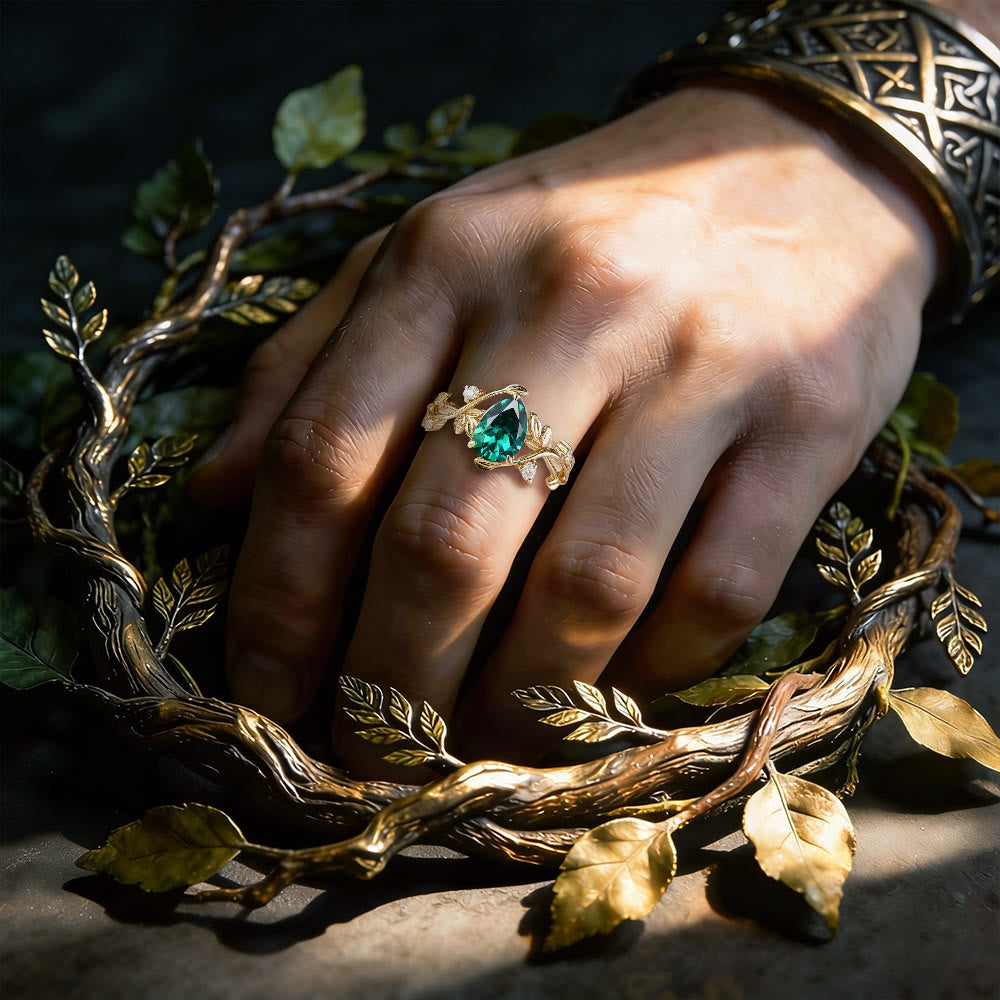 FREE Today: Nature Yggdrasil Emerald Vine Ring - image 1
