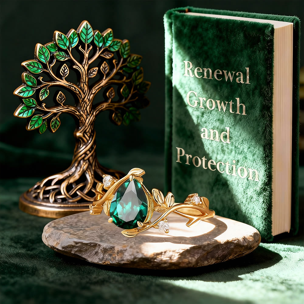 FREE Today: Nature Yggdrasil Emerald Vine Ring - image 3
