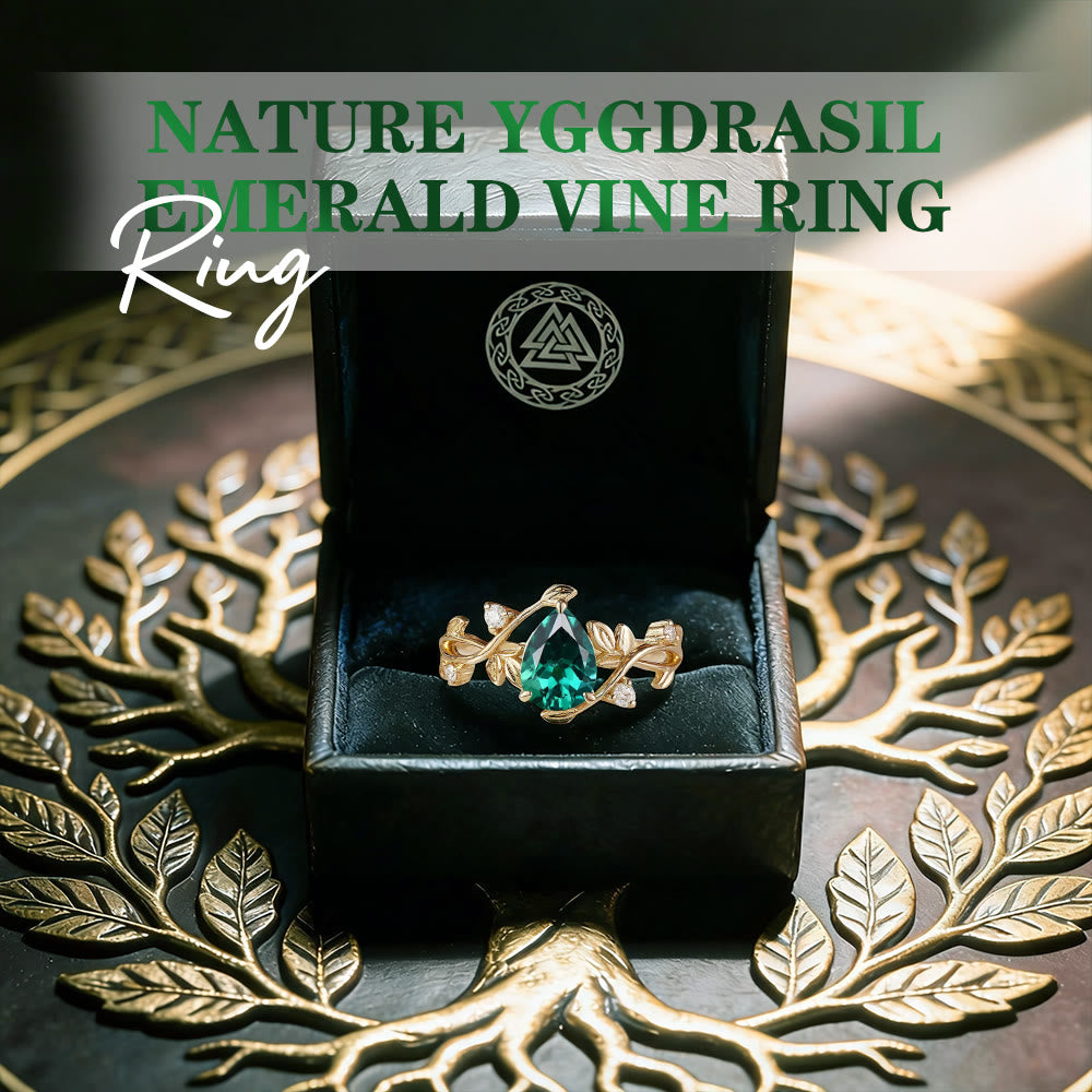 FREE Today: Nature Yggdrasil Emerald Vine Ring - image 2