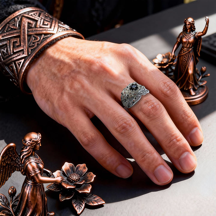 FREE Today: Hel's Night Bloom Folral Ring Set - image 1