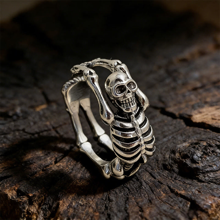 FREE Today: Skeletal Embrace Skull Ring - image 4