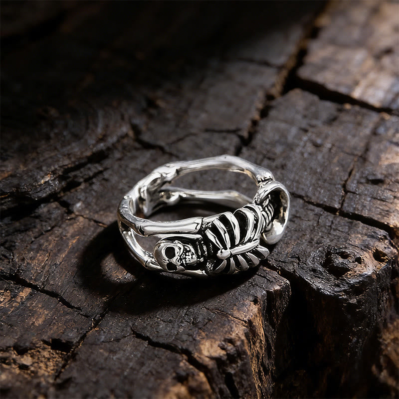 FREE Today: Skeletal Embrace Skull Ring - image 6