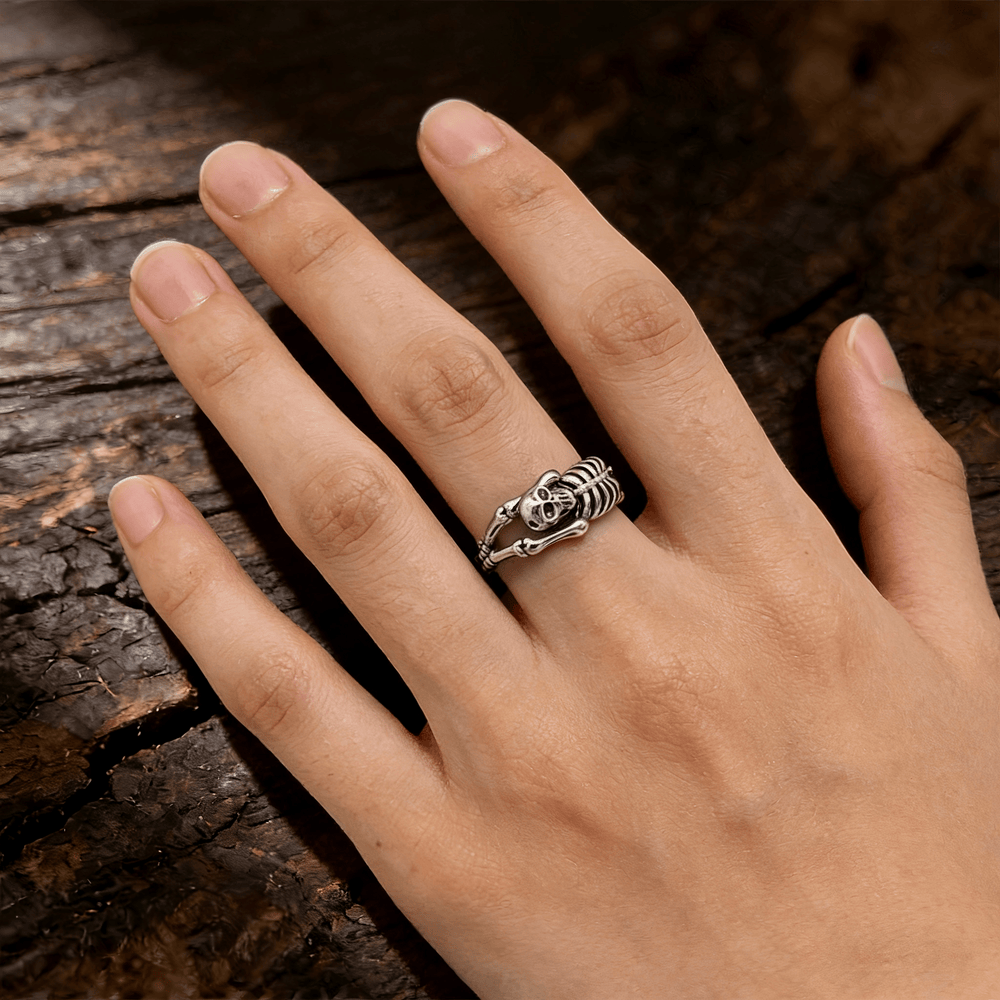 FREE Today: Skeletal Embrace Skull Ring - image 1