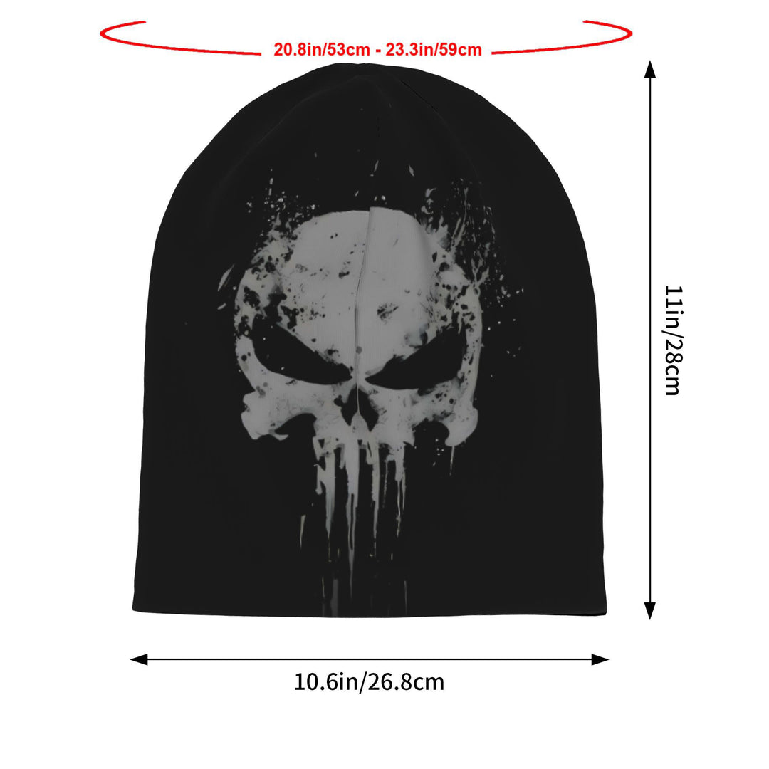 WorldNorse Distressed Skull Tribal Beanie - image 16