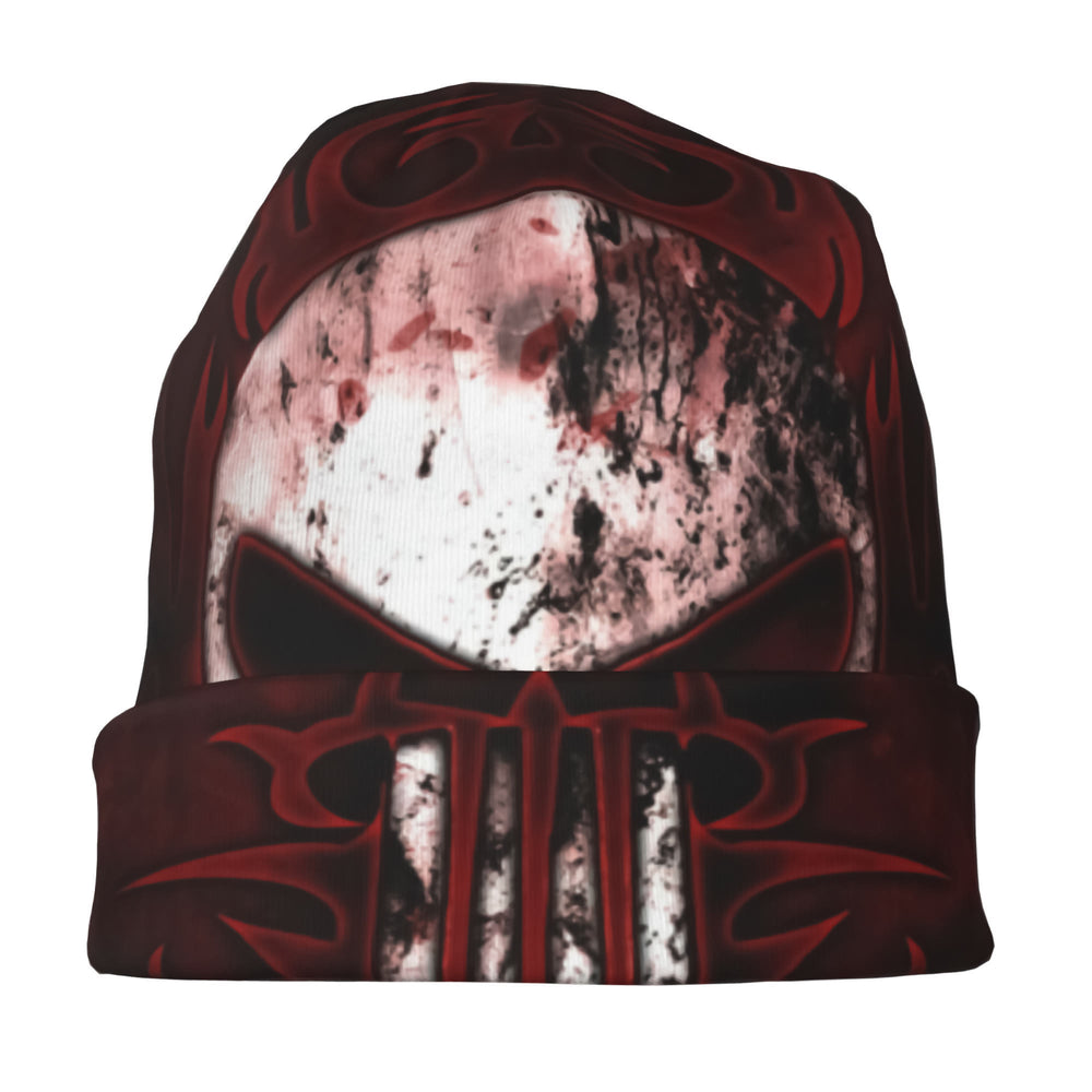 WorldNorse Distressed Skull Tribal Beanie - image 1