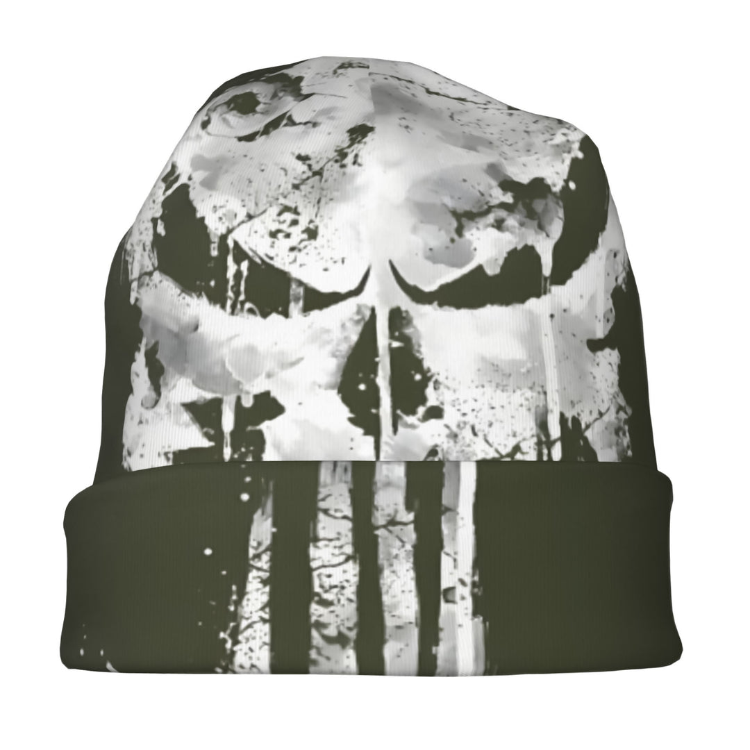 WorldNorse Distressed Skull Tribal Beanie - image 8