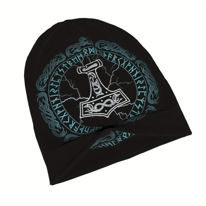 WorldNorse Stormwrought Hammer Circlet Rune Beanie - image 2