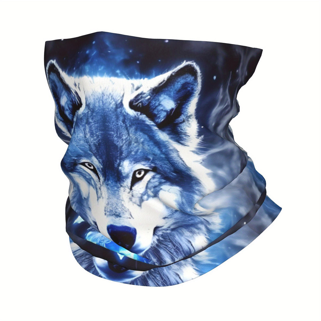 WorldNorse Stellar Wolf Lunar Veil Face Mask & Neck Gaiter - image 1
