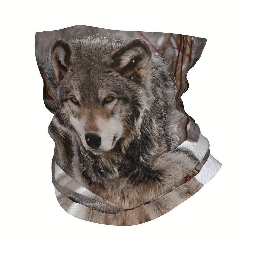 WorldNorse Timber Wolf Frosted Vale Face Mask & Neck Gaiter - image 1