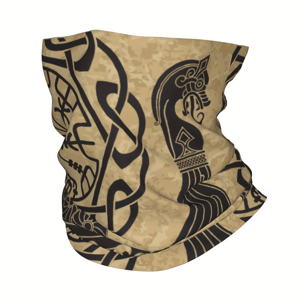WorldNorse Sandtone Vegvisir Face Mask & Neck Gaiter - image 1