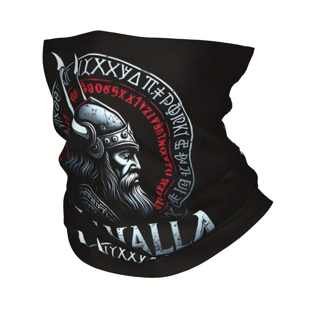 WorldNorse Viking Axe Helm Rune Face Mask & Neck Gaiter - image 1