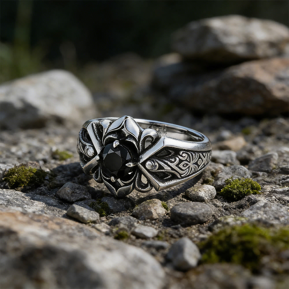  FREE Today: Gloom Filigree Obsidian Ring - image 2